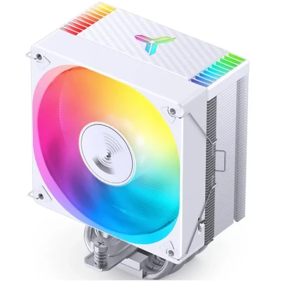 Процесорний кулер JONSBO CR-1000 MAX ARGB White (120mm/4pin/1500RPM/32Dba/6 тепл. трубки)