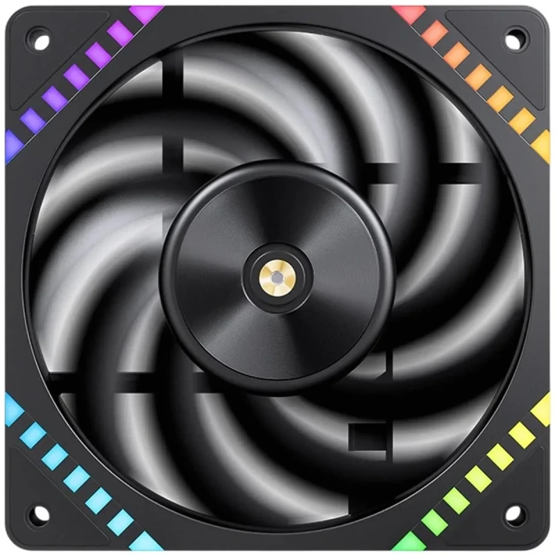 Кулер JONSBO HF2-120B ARGB Black (120mm, 800-2200RPM, 29,5dB, 4pin+LED 3pin)