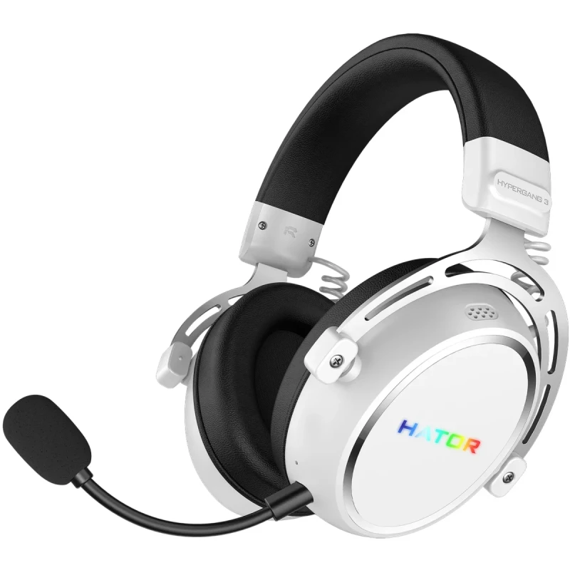 Навушники HATOR Hypergang 3 Hi-Res SyncHUB Wireless White (ESH56)