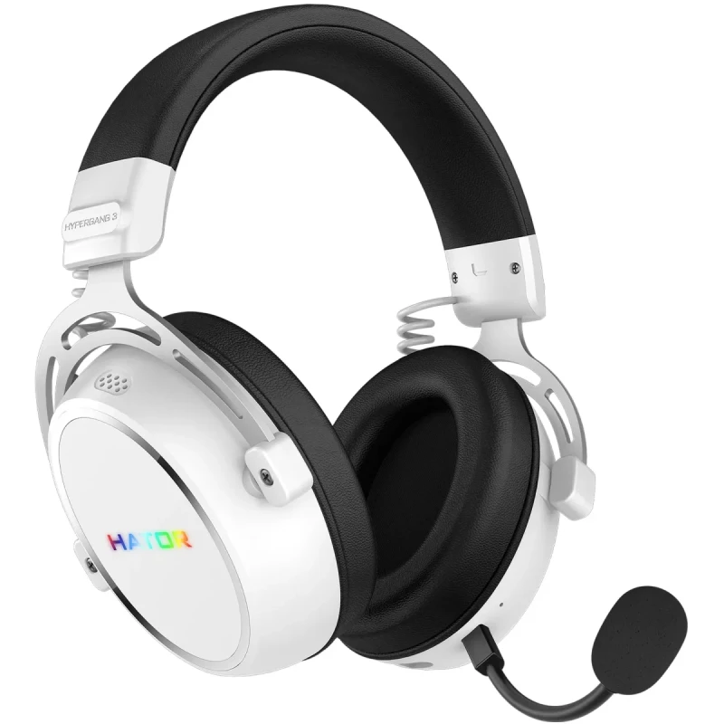Навушники HATOR Hypergang 3 Hi-Res SyncHUB Wireless White (ESH56)