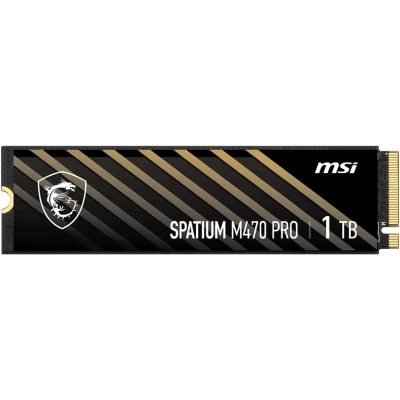 SSD MSI Spatium M470 Pro 1TB M.2 2280 NVMe PCIe 4.0 x4 3D NAND TLC (S78-440L0J0-P83) SSD MSI Spatium M470 Pro 1TB M.2 2280 NVMe PCIe 4.0 x4 3D NAND TLC (S78-440L0J0-P83)