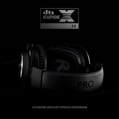 Навушники Logitech G PRO X Gaming Headset + Stand USB Black (991-000358) Навушники Logitech G PRO X Gaming Headset + Stand USB Black (991-000358)