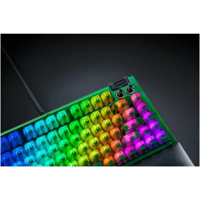 Клавіатура RAZER BlackWidow V4 75%, Phantom Green (RZ03-05003300-R3M1)