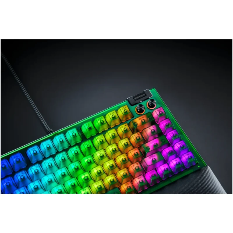 Клавіатура RAZER BlackWidow V4 75%, Phantom Green (RZ03-05003300-R3M1)