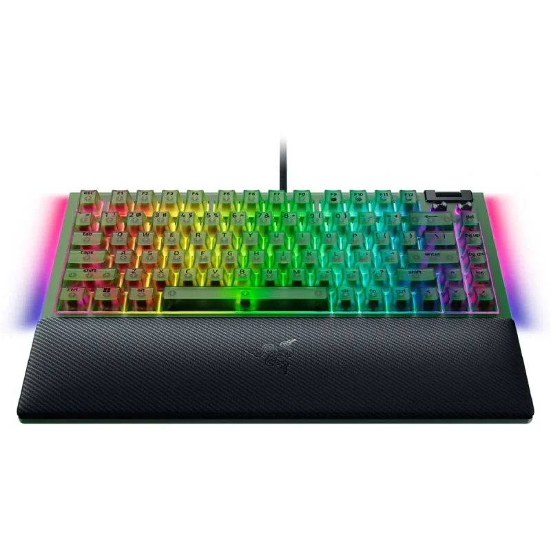 Клавіатура RAZER BlackWidow V4 75%, Phantom Green (RZ03-05003300-R3M1)
