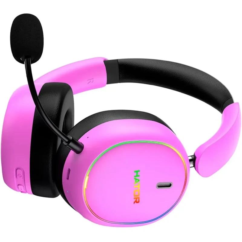 Навушники HATOR Phoenix 2 Hi-Res SyncHUB wireless Cyber violet (ESH42)