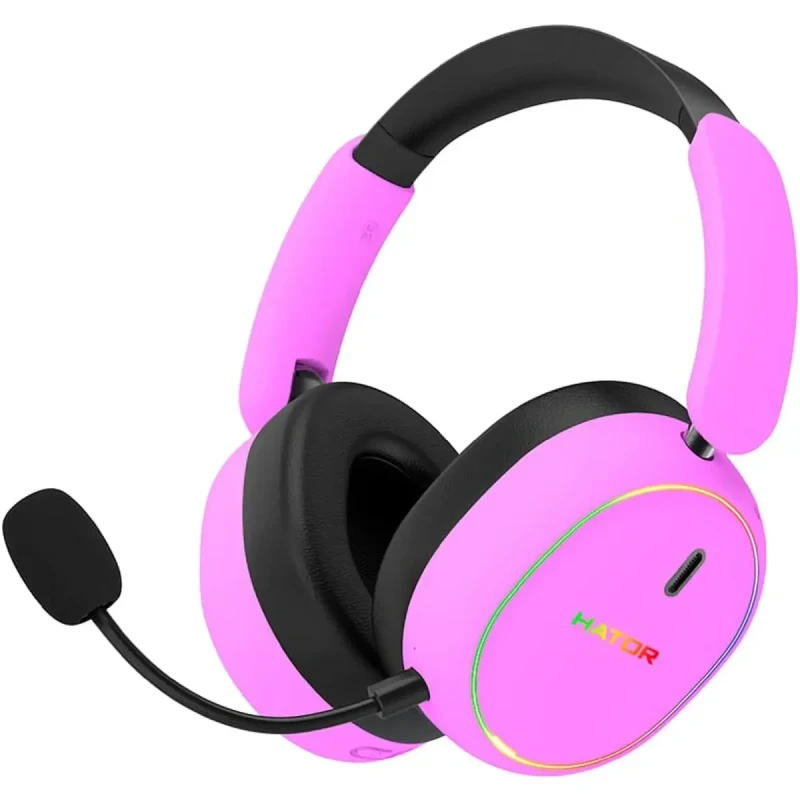 Навушники HATOR Phoenix 2 Hi-Res SyncHUB wireless Cyber violet (ESH42)