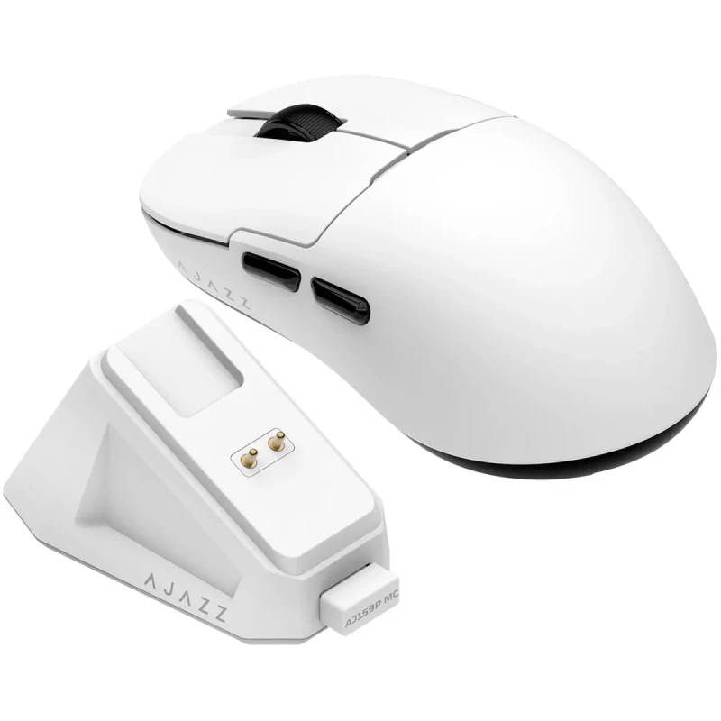 Мишка Ajazz AJ159P MC Wireless 3 Mod Charging Dock (AJ159P-MC-W) White