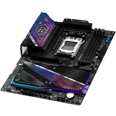 Материнська плата ASRock X870 NOVA WIFI (sAM5, AMD X870, DDR5, ATX)