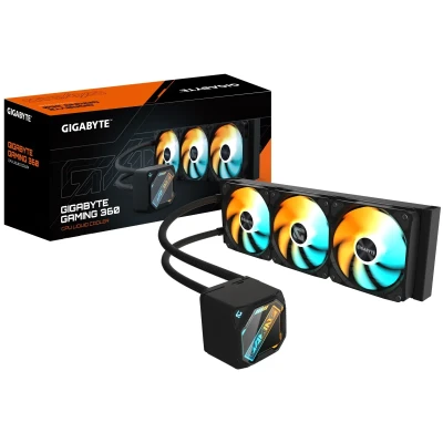 Система рідинного охолодження GIGABYTE GME 360 (360mm, 3x120mm ARGB, Mesh Design) Система рідинного охолодження GIGABYTE GME 360 (360mm, 3x120mm ARGB, Mesh Design)