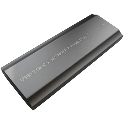Кишеня зовнішня Dynamode M.2 SSD NVMe/SATA combo USB3.2 GEN2 USB-C (DM-CAD-SSD05)