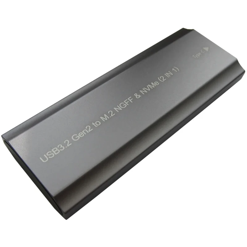 Кишеня зовнішня Dynamode M.2 SSD NVMe/SATA combo USB3.2 GEN2 USB-C (DM-CAD-SSD05)