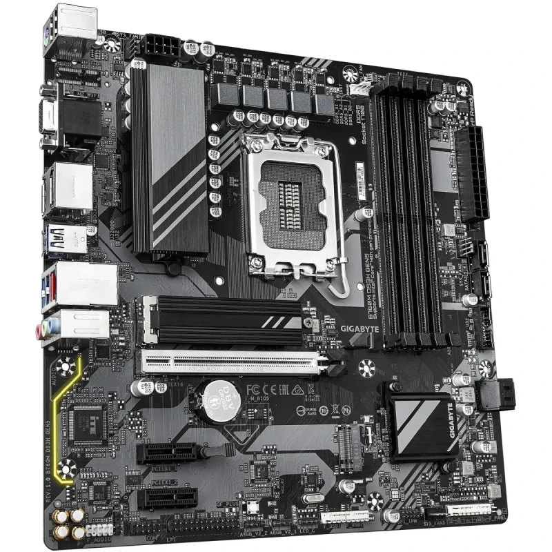 Материнська плата GIGABYTE B760M DS3H GEN5 (s1700, Intel B760, DDR5, mATX)