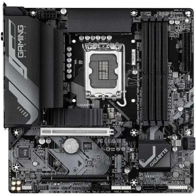 Материнська плата GIGABYTE B760M GAMING X WIFI6E GEN5 (s1700, Intel B760, DDR5, mATX)