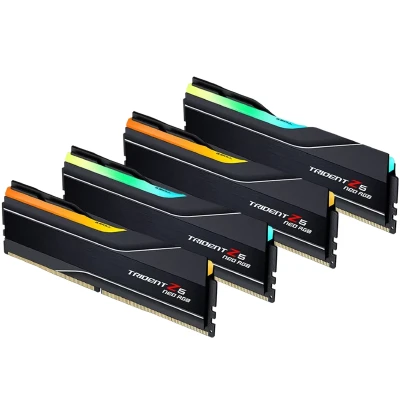 Модуль пам'яті G.Skill Trident Z5 Neo RGB DDR5-6000 CL36-44-44-96 1.25V 256GB (4x64GB) AMD EXPO Модуль пам'яті G.Skill Trident Z5 Neo RGB DDR5-6000 CL36-44-44-96 1.25V 256GB (4x64GB) AMD EXPO