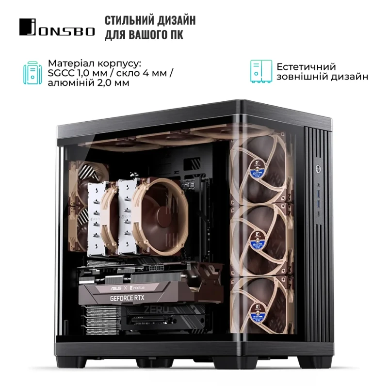 Корпус JONSBO TK-4 Black