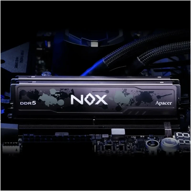 Модуль пам'яті APACER NOX Black DDR5-5200 32GB (2x16GB)  CL38-38-38 1,25V