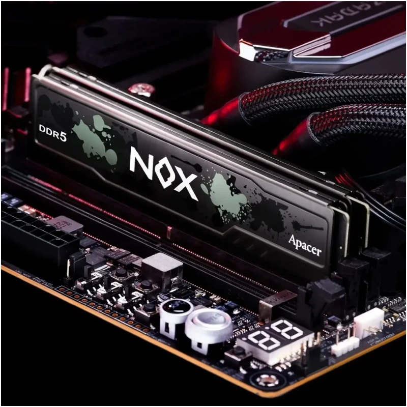 Модуль пам'яті APACER NOX Black DDR5-5200 32GB (2x16GB)  CL38-38-38 1,25V