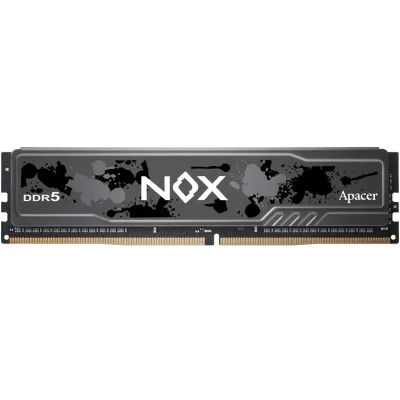 Модуль пам'яті APACER NOX Black DDR5-5200 32GB (2x16GB)  CL38-38-38 1,25V