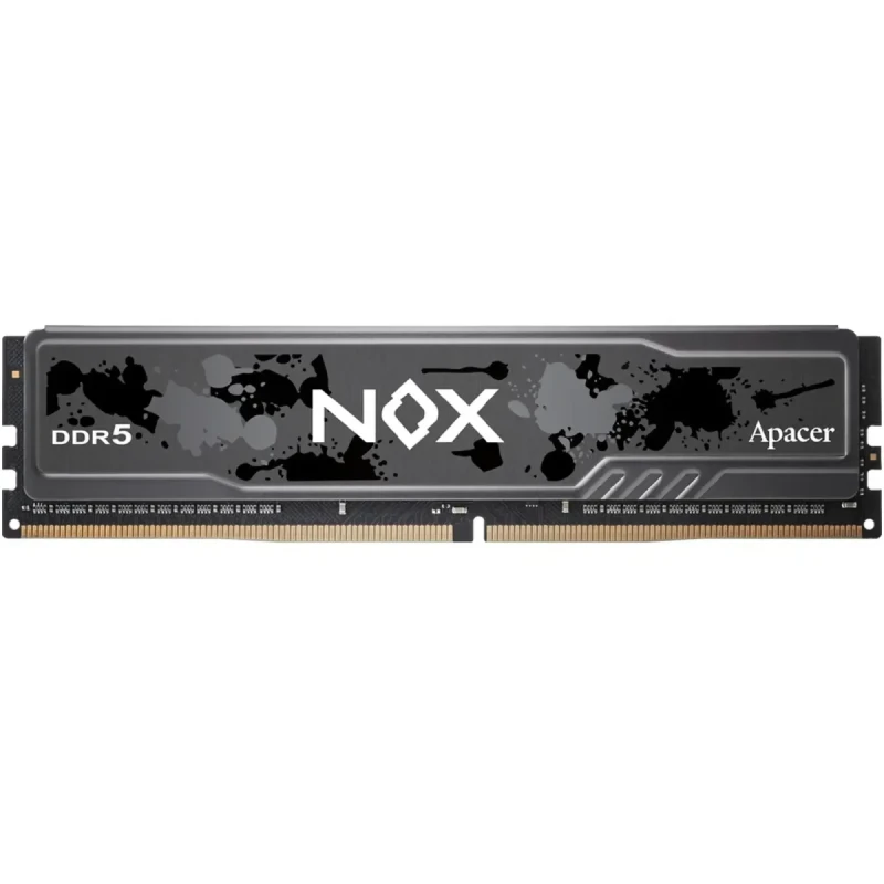 Модуль пам'яті APACER NOX Black DDR5-5200 32GB (2x16GB)  CL38-38-38 1,25V