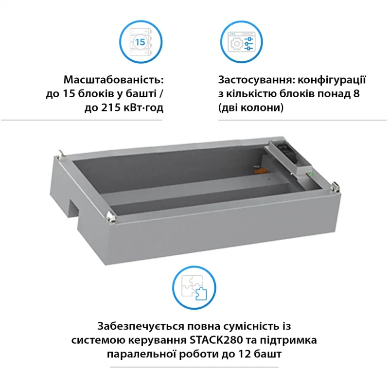 База розширення для Dyness STACK280 S51280 (S51280 Expand)
