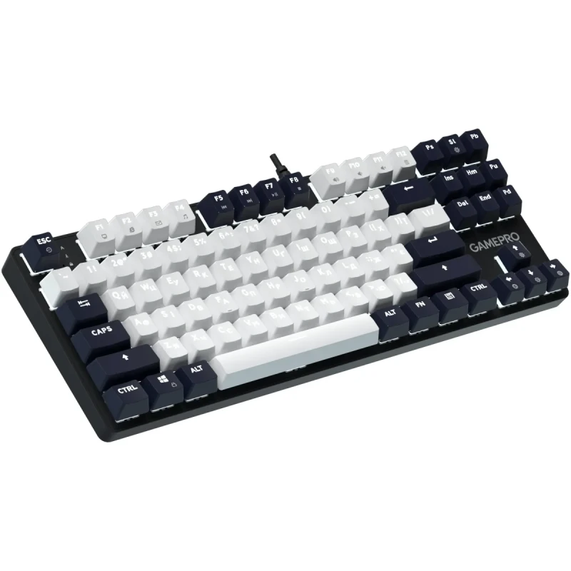 Клавіатура GamePro Genesis Metallic MK110B Outemu Red Switch USB UA Black (MK110B)