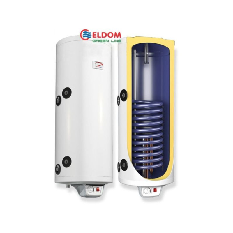 Водонагрівач Eldom Green Line Eureka 80 SLIM 2x1.0 kW 0,49 m²  WV08039SRD