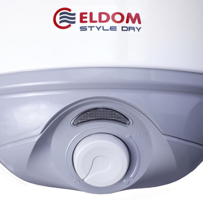 Водонагрівач Eldom Style DRY 30 SLIM  2x0.8 kW 72269WD