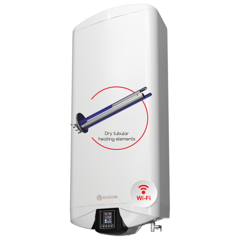 Водонагрівач Eldom GALANT DRY 80  3x 1000 W  DV080DW-W ELDOM