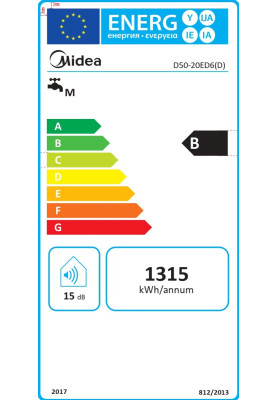 Водонагрівач MIDEA PRIME Wi-Fi  D50-20ED6 (D)