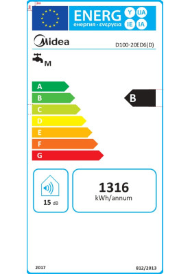 Водонагрівач MIDEA PRIME Wi-Fi  D100-20ED6 (D)