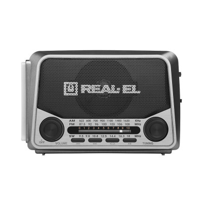 Портативний радіоприймач REAL-EL X-525 Grey (EL121800004) Портативний радіоприймач REAL-EL X-525 Grey (EL121800004)