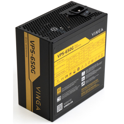 Блок живлення Vinga 650W (VPS-650G) Блок живлення Vinga 650W (VPS-650G)