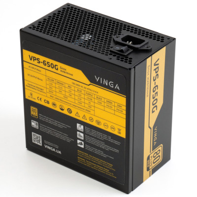 Блок живлення Vinga 650W (VPS-650G) Блок живлення Vinga 650W (VPS-650G)