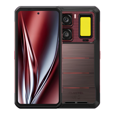 Мобільний телефон OUKITEL WP300 12/512GB Black-Red (6941749808561)