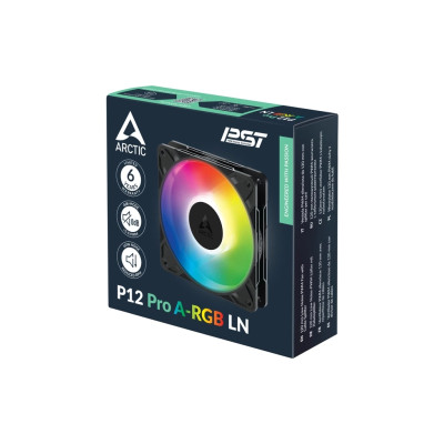 Кулер до корпусу Arctic P12 Pro A-RGB LN (ACFAN00344A) Кулер до корпусу Arctic P12 Pro A-RGB LN (ACFAN00344A)