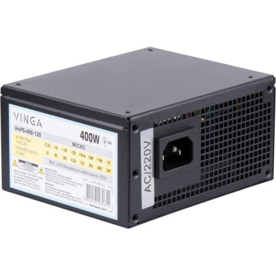 Блок живлення Vinga 400W ОЕМ (VmPS-400-120) Блок живлення Vinga 400W ОЕМ (VmPS-400-120)