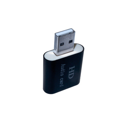 Звукова плата Dynamode USB-SOUND7-ALU black Звукова плата Dynamode USB-SOUND7-ALU black