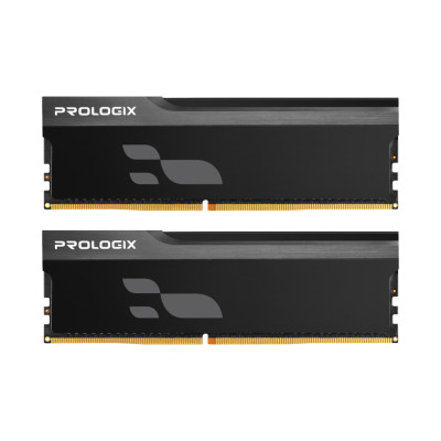 Модуль пам'яті для комп'ютера DDR4 16GB (2x8GB) 3200 MHz Onyx Black Prologix (PRO16GB3200YB4K)