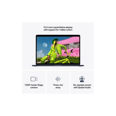 Ноутбук Apple MacBook Air 15 M5 A3448 Midnight (MDVN4UA/A) Ноутбук Apple MacBook Air 15 M5 A3448 Midnight (MDVN4UA/A)