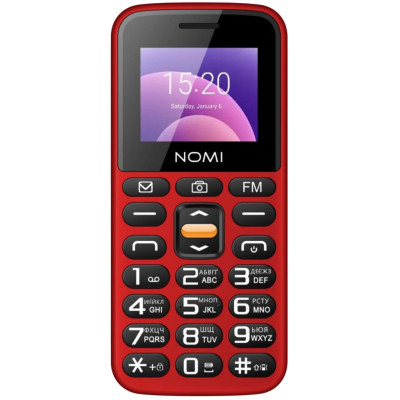 Мобільний телефон Nomi i1820 Red Мобільний телефон Nomi i1820 Red