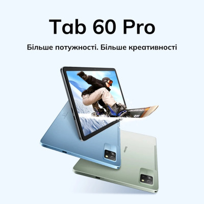 Планшет Blackview Tab 60 Pro 10.1" HD+ 8/128GB LTE Algae Green (6931548318422) Планшет Blackview Tab 60 Pro 10.1" HD+ 8/128GB LTE Algae Green (6931548318422)