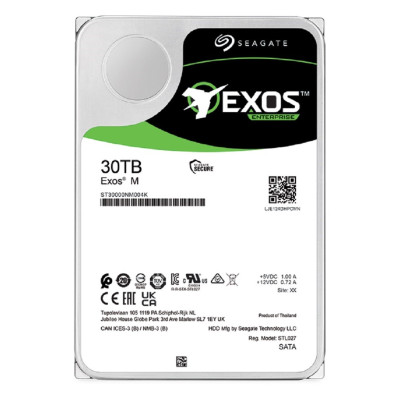 Жорсткий диск 3.5" 30TB Exos M Seagate (ST30000NM004K) Жорсткий диск 3.5" 30TB Exos M Seagate (ST30000NM004K)