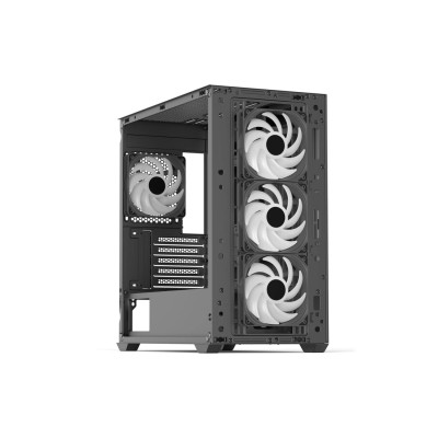 Корпус для ПК AeroCool D301A-G-BK-v2 Black (ACCS-DS03043.11) Корпус для ПК AeroCool D301A-G-BK-v2 Black (ACCS-DS03043.11)