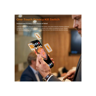 Мобільний телефон OUKITEL WP500 12/1TB Orange (6941749876706) Мобільний телефон OUKITEL WP500 12/1TB Orange (6941749876706)