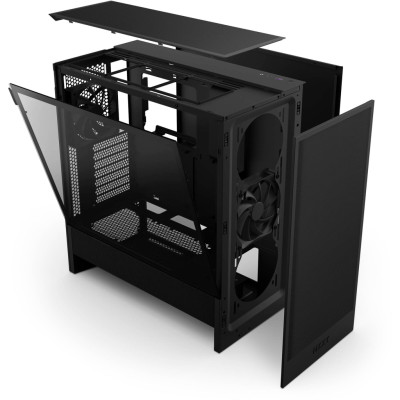 Корпус для ПК NZXT H5 Flow Compact (CC-H52FB-01)