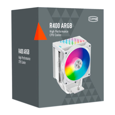 Кулер до процесора PcCooler R400 ARGB WH Кулер до процесора PcCooler R400 ARGB WH