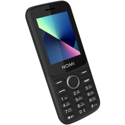 Мобільний телефон Nomi i2415 Black Мобільний телефон Nomi i2415 Black
