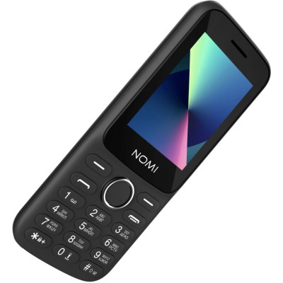 Мобільний телефон Nomi i2415 Black Мобільний телефон Nomi i2415 Black