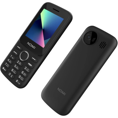 Мобільний телефон Nomi i2415 Black Мобільний телефон Nomi i2415 Black